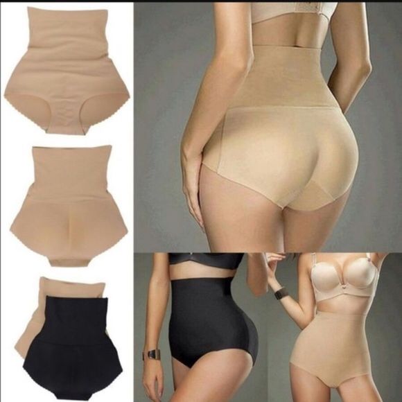 HIGH WAIST PADDED PANTIES SHAPER - Picture 2 of 5